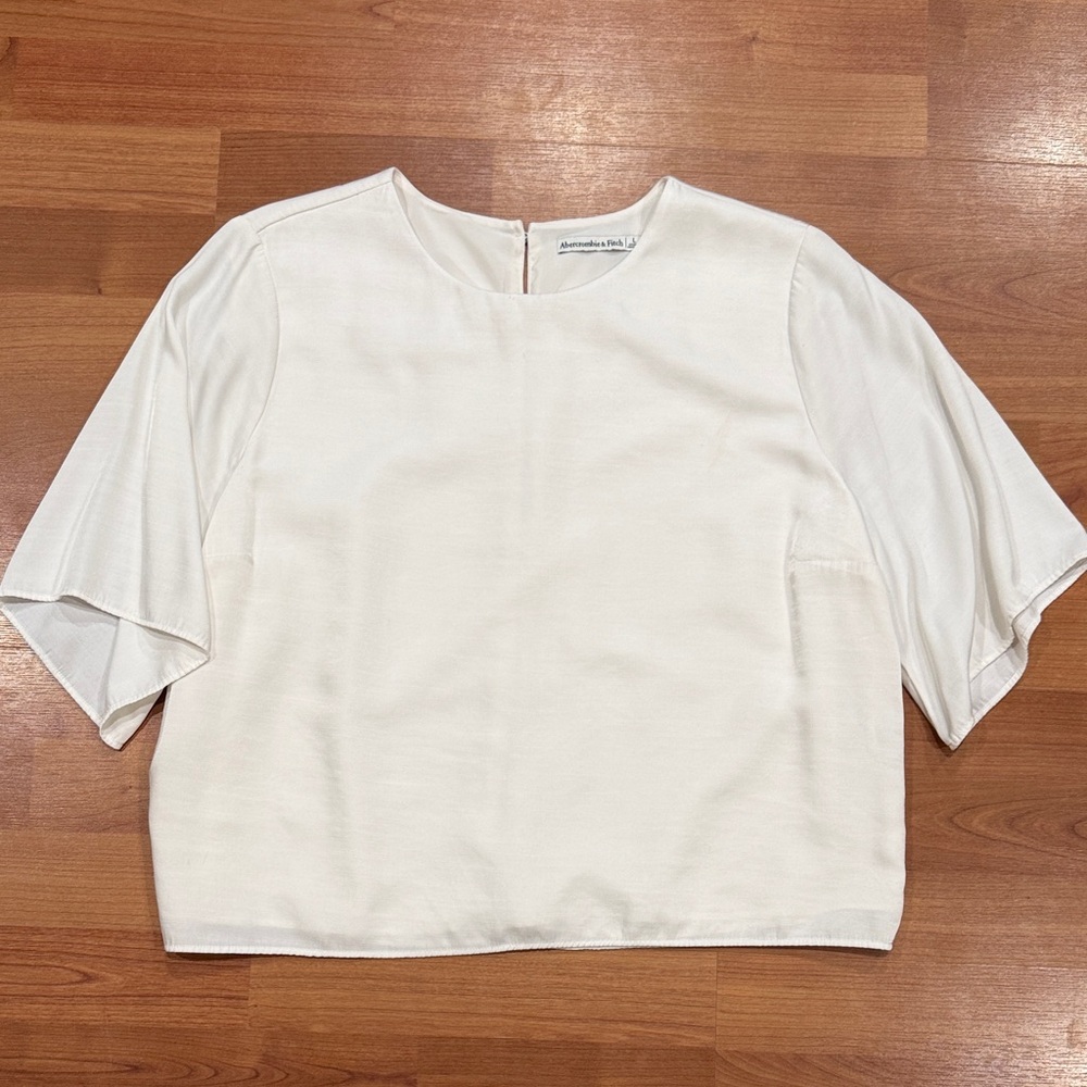Abercrombie Cream Women's Blouse